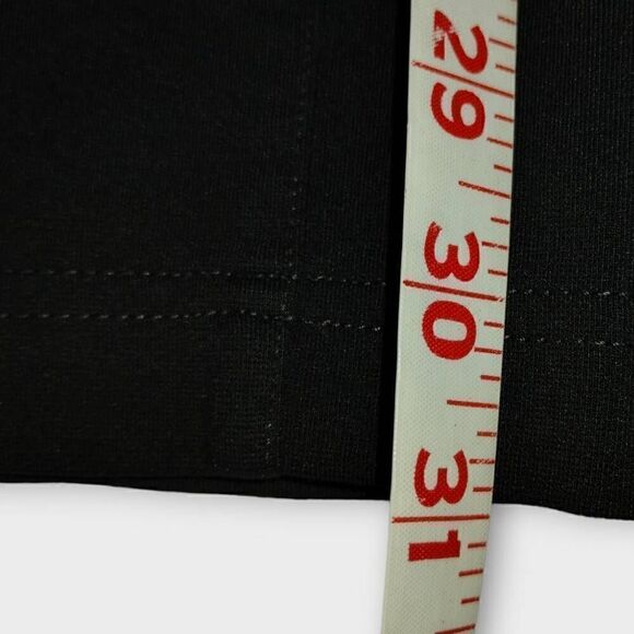 Eileen Fisher Womens Pants Sz Small Black Straight Front Zip Back Pockets - Picture 10 of 10
